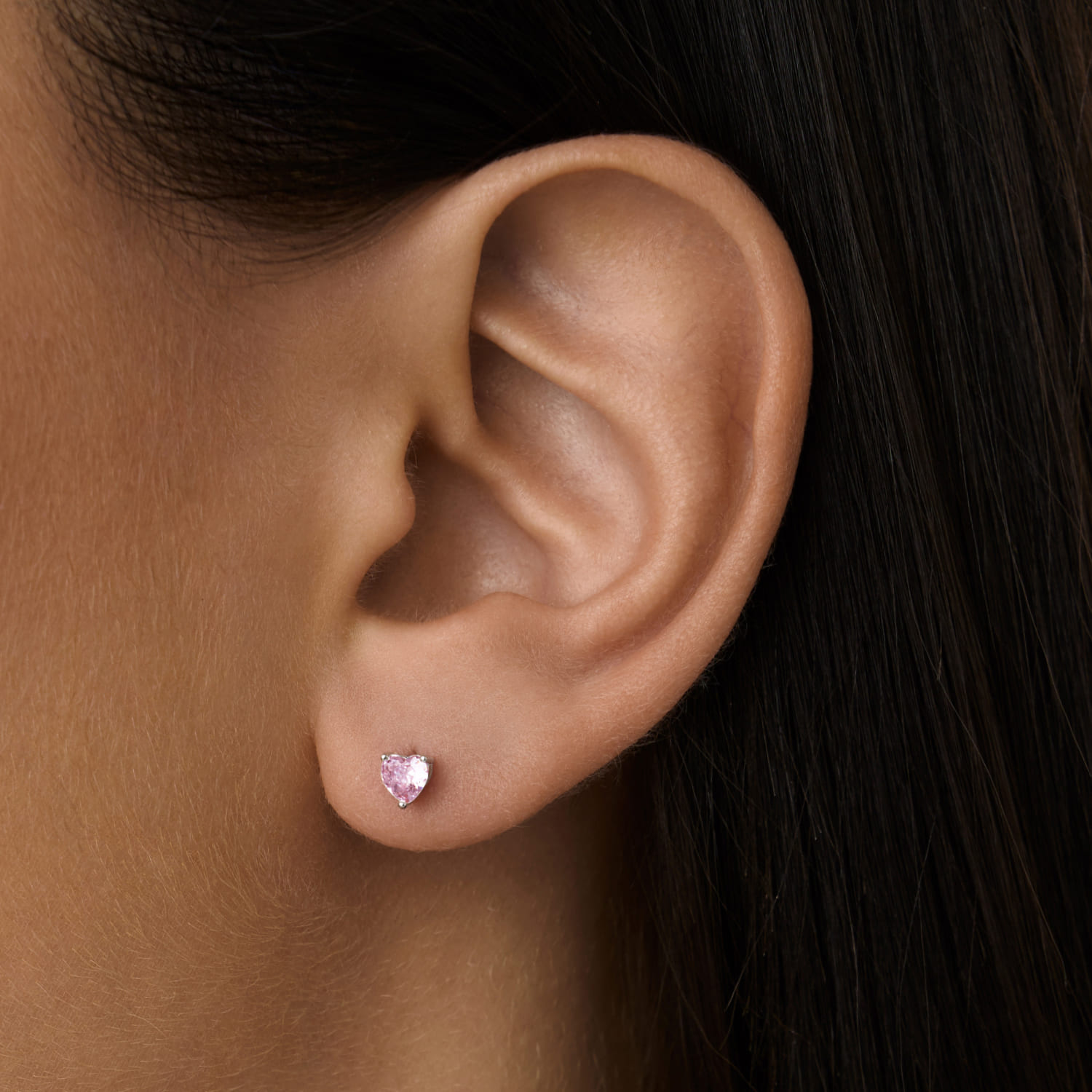 Серьги серебро 925 серебряные гвоздики сердечки Серьги серебро 925 серебряные гвоздики сердечки