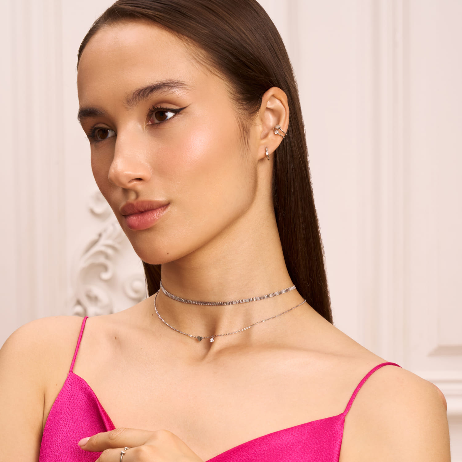 Подвеска на шею серебро 925 сердце Подвеска на шею серебро 925 сердце